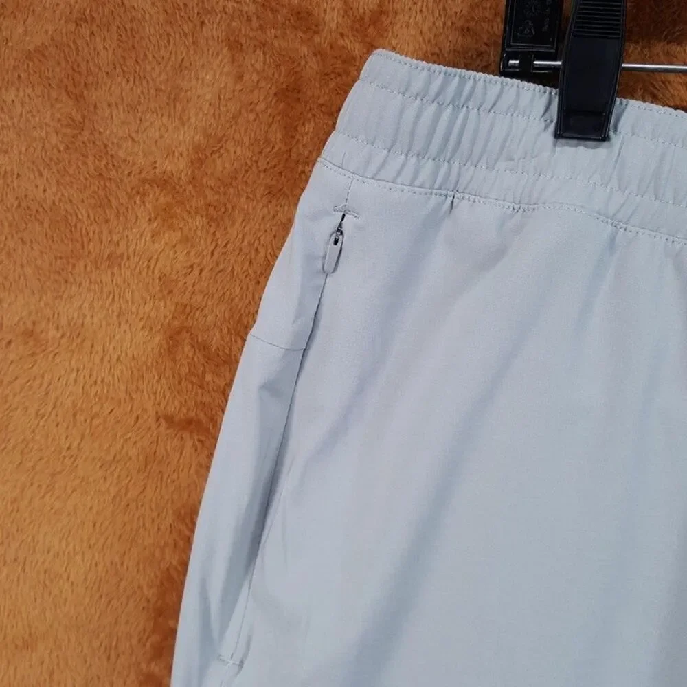 THE NORTH FACE Track Pants Mens XXL Grey Tapered Leg Windbreaker WANDER